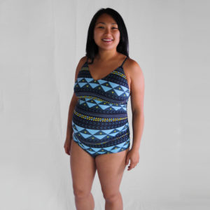 Laminaria Maternity Swimsuit - Tuesday Stitches - on Maternity Sewing